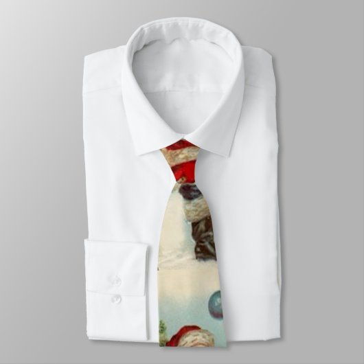 Sankt frohe Weihnachten Krawatte (Gebunden)