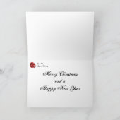 Sankt genehmigte - Gaschromatographie H Feiertagskarte (Innenseite)