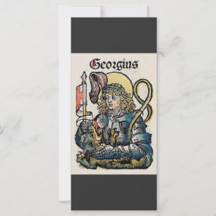 Sankt Georg aus der Nürnberger Chronik