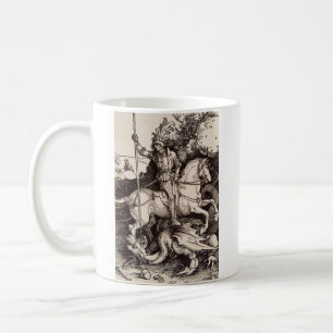 Sankt Georg und der Drache von Dürer Kaffeetasse