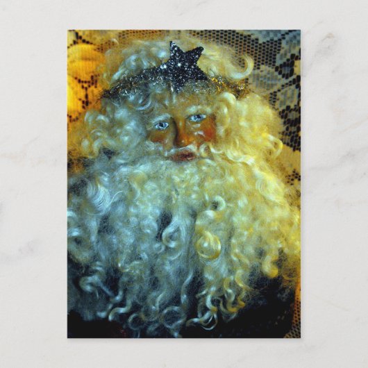 Sankt Gesicht Feiertagspostkarte (Vorderseite)