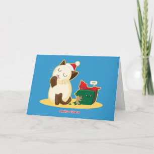 Sankt-Greifer Feiertagskarte