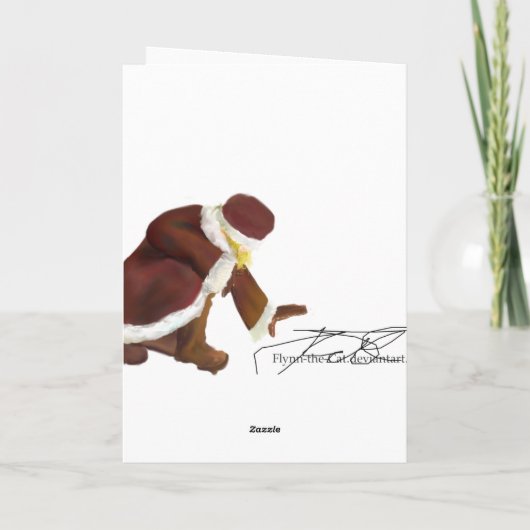 Sankt-Greifer Feiertagskarte (Rückseite)