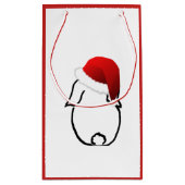 Sankt-Häschen-kleine Geschenk-Tasche Kleine Geschenktüte (Rückseite)