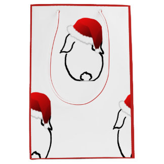 Sankt-Häschen-mittlere Geschenk-Tasche Mittlere Geschenktüte