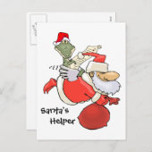 Sankt Helfer Feiertagspostkarte (Vorne/Hinten)