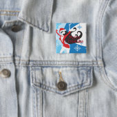 Sankt Helfer - frohe Weihnachten Button (Beispiel)