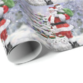 Sankt Helfer Geschenkpapier (Rolleneckpunkt)