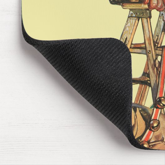 Sankt herauf eine Leiter Mousepad (Ecke)