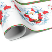 Sankt heraus knallend geschenkpapier (Rolleneckpunkt)
