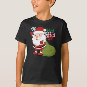 Sankt Ho-Ho-Feiertag T - Shirt für Kinder