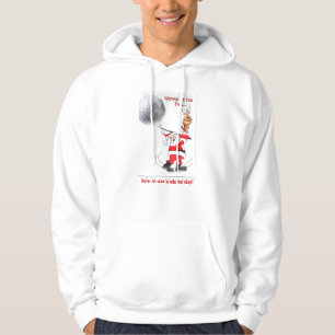 Sankt ho ho Loch--ein im ein bisschen Feiertag! Hoodie