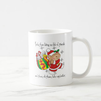 Sankt holen mir Lose Geschenke u. nehmen meinen Kaffeetasse