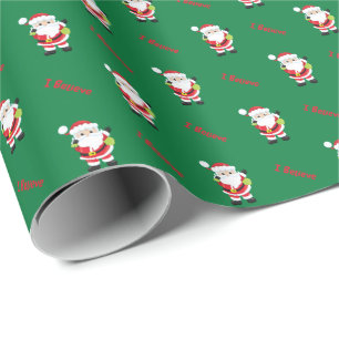 Sankt I glauben Weihnachtsfeiertag Geschenkpapier