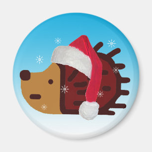 Sankt-Igel im Schnee! Magnet