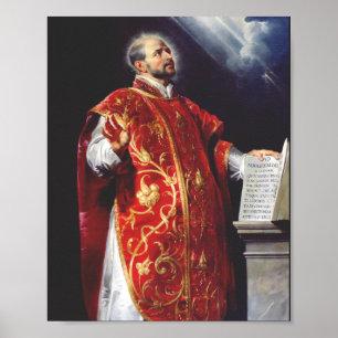 Sankt Ignatius von Loyola Poster