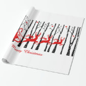 Sankt im Birkenbaumwald Geschenkpapier (Ungerollt)