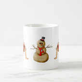 Sankt in den Schwimmenstämmen mit einem Schnee Kaffeetasse (Mittel)