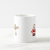 Sankt ist größer als Jesus Kaffeetasse (Mittel)