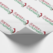 Sankt ist mein Homeboy Geschenkpapier (Ecke)