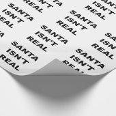 SANKT IST NICHT REAL.png Geschenkpapier (Ecke)