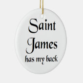 Sankt Jakob Keramik Ornament (Rechts)