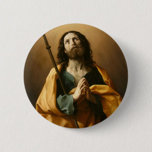 „Sankt Jakobus“ Kunst-Button Button
