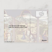Sankt Jerome durch Joachim Patinir Postkarte (Rückseite)