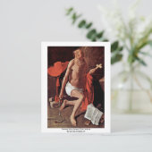 Sankt Jerome mit Kardinal Postkarte (Stehend Vorderseite)