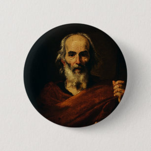 Sankt Joseph von Jusepe de Ribera Button