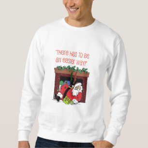 Sankt-Kamin-Unglück-WeihnachtsSweatshirt Sweatshirt