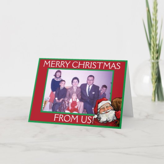 Sankt-Karten-Schablone Feiertagskarte (Vorderseite)