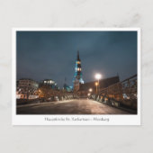 Sankt Katharinen Kirche Hamburg Postkarte (Vorderseite)