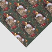 Sankt-Katze Seidenpapier (Ausschnitt)