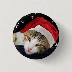 Sankt-Katzen-Knopf/Abzeichen Button