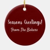 Sankt-Kiefer Keramik Ornament (Hinten)