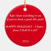 Sankt Kip Keramik Ornament (Hinten)