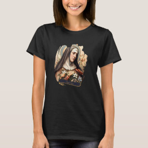 Sankt Klara von Assisi Katholisches Christliches T-Shirt