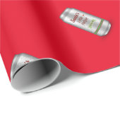 Sankt kleine Helfer-Bier-Dose Geschenkpapier (Rolleneckpunkt)