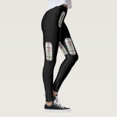 Sankt kleine Helfer-Bier-Dose Leggings (Rechts)
