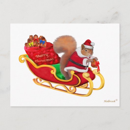 SANKT KLEINER HELFER FEIERTAGSPOSTKARTE (Vorderseite)