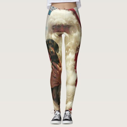 Sankt kleiner Helfer Leggings (Vorderseite)