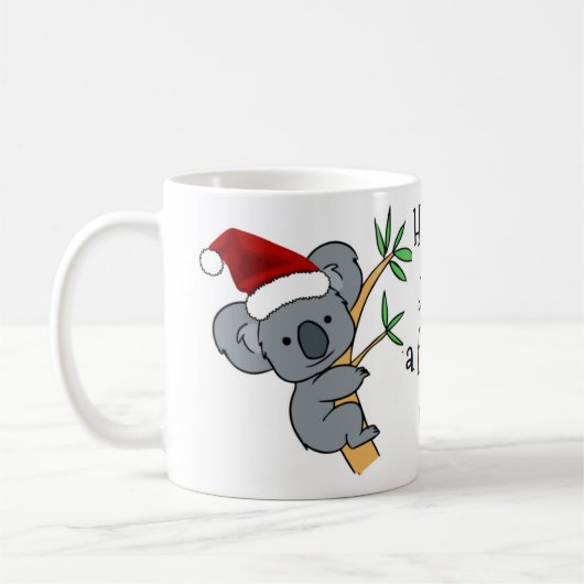 Sankt-Koala - angemessenes Dinkum Kaffeetasse (Links)