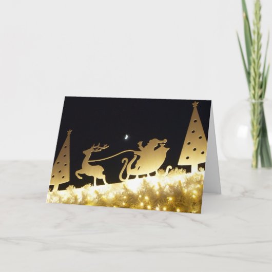 Sankt kommt ...... (Karte) Feiertagskarte (Vorderseite)