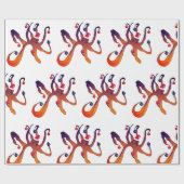 Sankt-Krake Geschenkpapier (Flach)