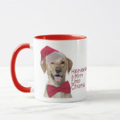 Sankt-Labrador-WeihnachtsTasse Tasse (Links)