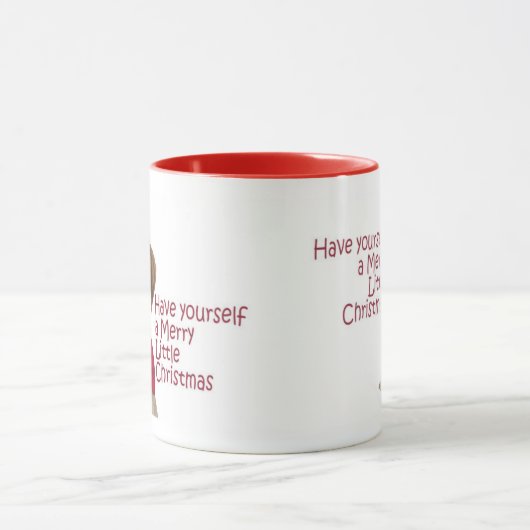 Sankt-Labrador-WeihnachtsTasse Tasse (Zentrum)