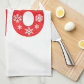 Sankt lacht am Weihnachten Handtuch (Viertel Falte)