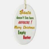 Sankt lebt nicht hier mehr! keramik ornament (Rechts)