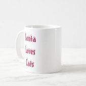 Sankt-Liebe-Katzen-Tasse Kaffeetasse (Vorderseite Links)